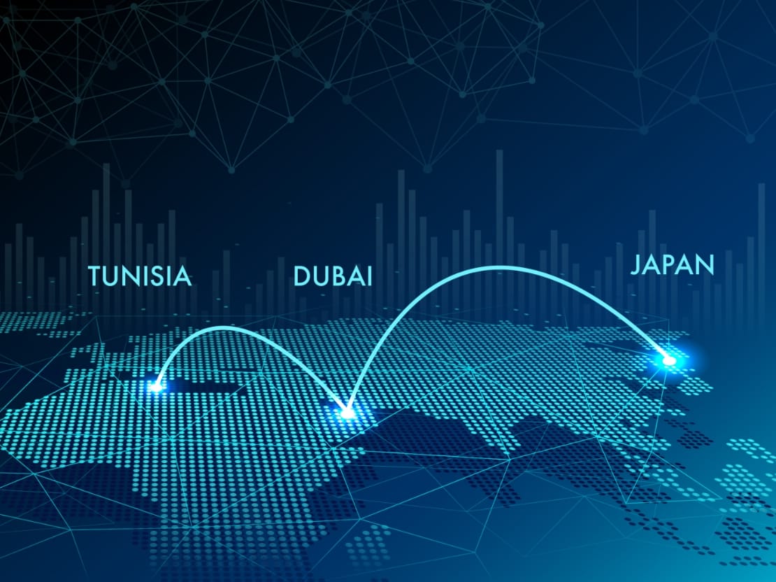 日本、ドバイ、チュニジア 3ヵ国のエキスパートがワンチームとして連携